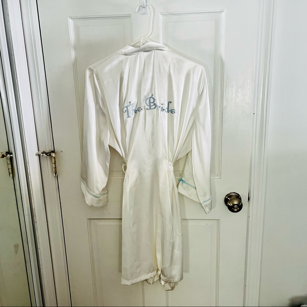Silk “The Bride” robe